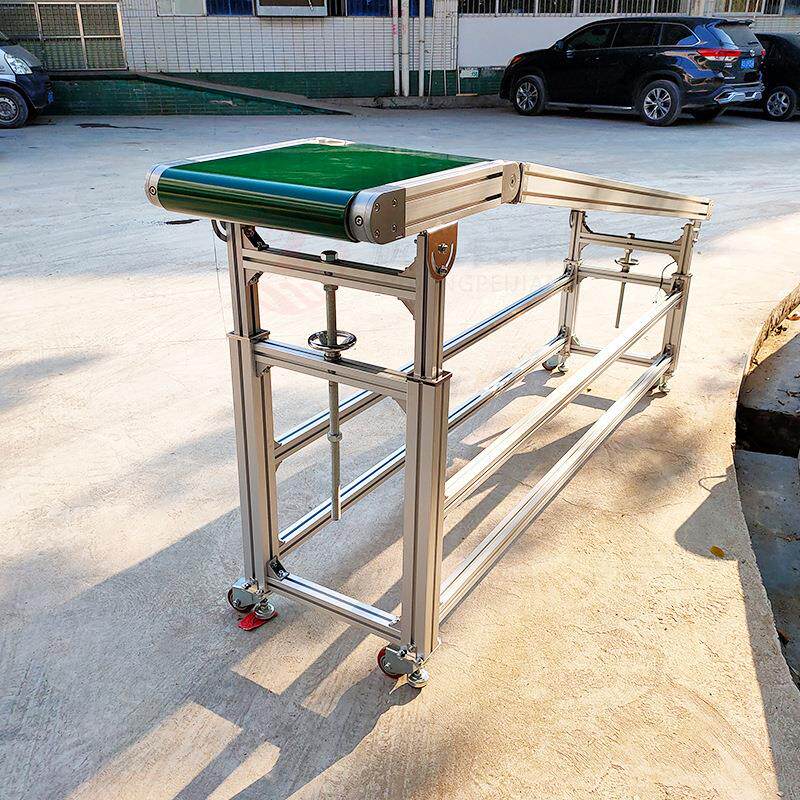 青岛 济南小皮带流水线输送机倾斜式皮带输送机 小皮带线加工定做