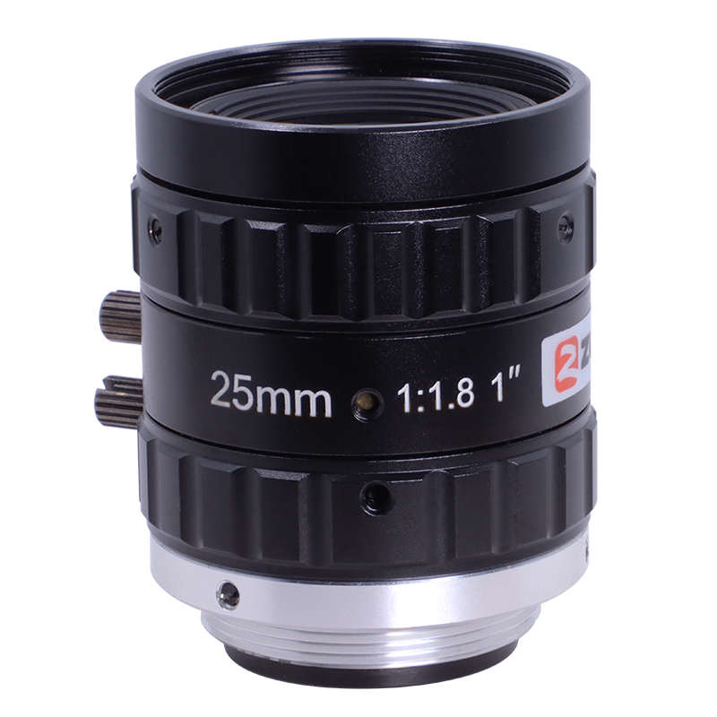 1200万工业相机镜头8mm 12mm 16mm 25mm50mm低畸变C口工业镜头1寸