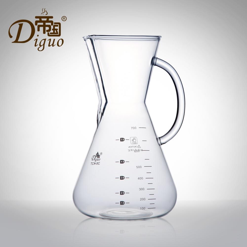 帝国DG-2015A咖啡分享壶 手冲咖啡壶 滴漏壶 家用咖啡壶 700cc