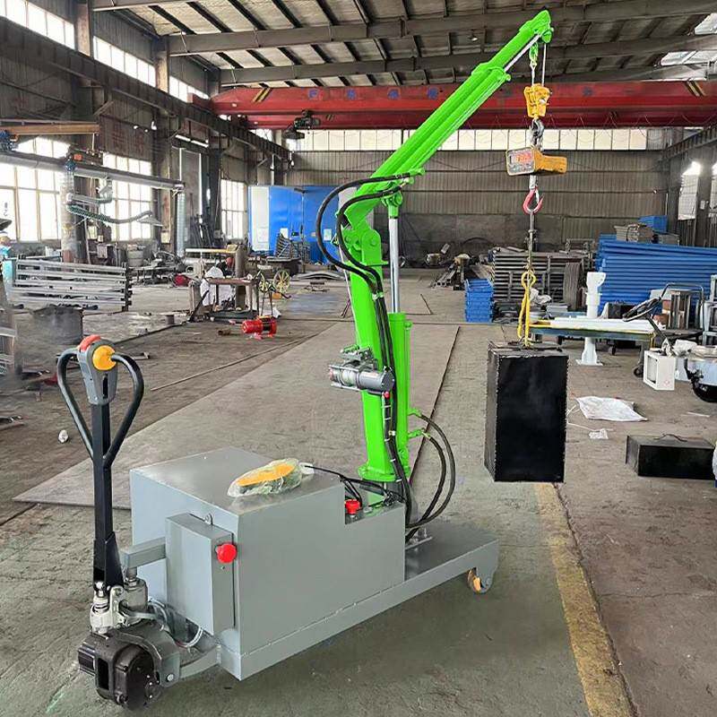 移动式行走小吊车工厂吊模具0.5吨可旋转轻液压升降轻型起重设备