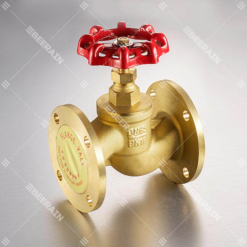 环阀门厂家玉232供黄铜法兰截止阀直J41W-16T工程款专法用铜兰截