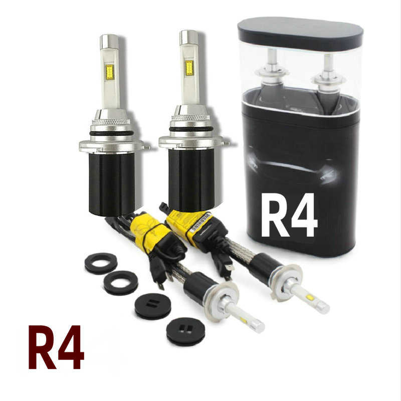 R4 铜带编织带高亮灯珠汽车大灯LED headlamp car light luces