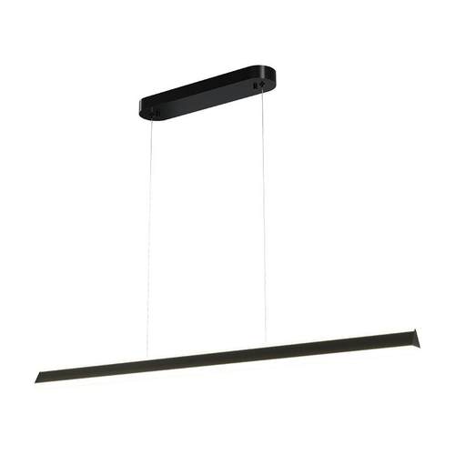 北欧极简风格餐厅一字长条吊灯现代简约餐桌吧台办公前台调光灯具