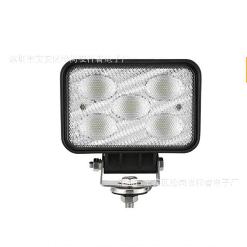 9-36V6寸方灯50WLED工作灯工程车灯检修灯拖拉机灯泛光聚光