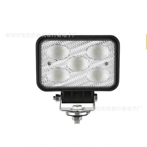 9-36V6寸方灯50WLED工作灯工程车灯检修灯拖拉机灯泛光聚光