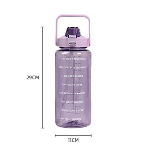 2 Liter Water Bottle Girls large capacity water cup 水杯