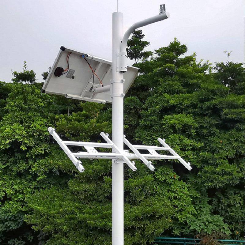 太阳能监供电系统电V太阳能监板24球机户外风控光互补发电充系统