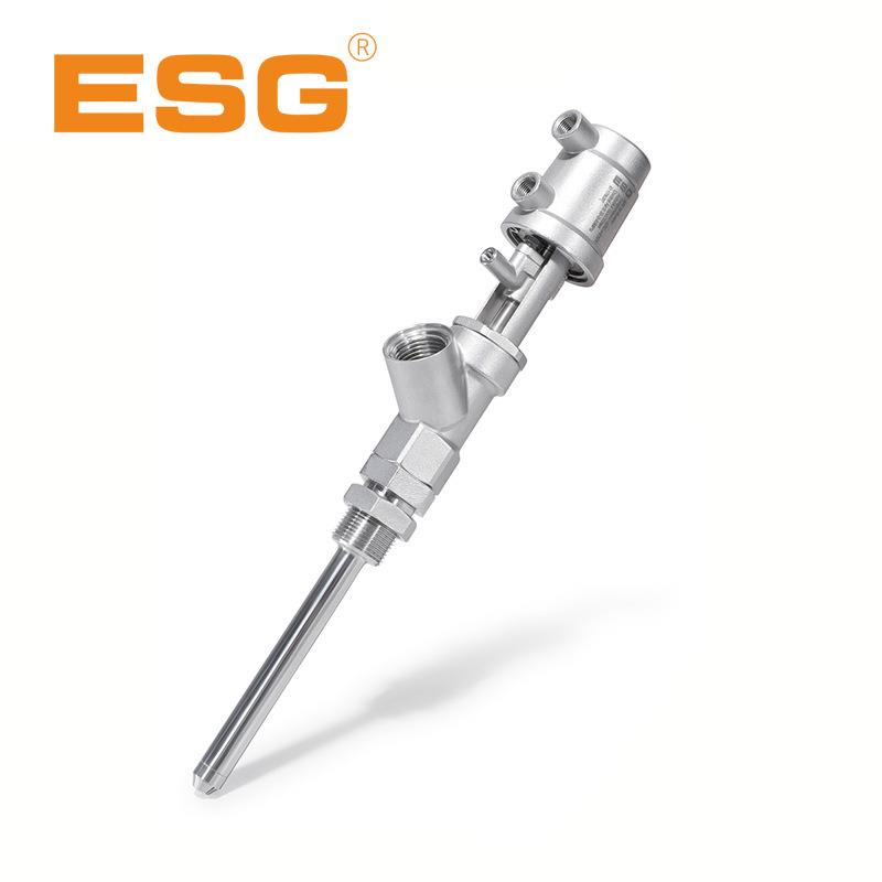 ESG精锐阀门-不锈钢加长杆外封带回吸灌装阀/防滴漏拉丝不起泡沫