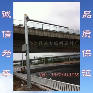 江苏监控杆厂家渔火照明供应八角监控立杆 支持监控立杆毛坯