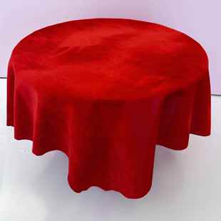 红色彩色绒布年会毕业典礼颁奖托盘布开业剪彩托盘盖布可来料加工