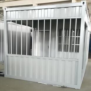 集装箱活动房框架料件配住人钢结构移动板房门禁房可材卸快拼拆箱