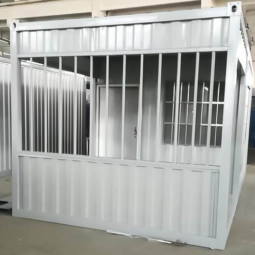 集装箱箱房工地禁门卫室闸机门禁房岗亭员房工门禁房通道门活动板