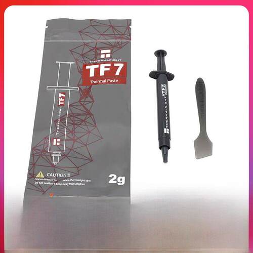 利民导热硅脂导热膏TF7/TF4显卡/CPU散热/笔记本/台式电脑高性能