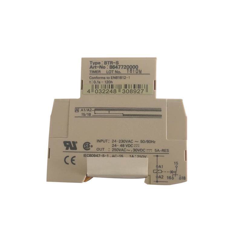 多种规格电力电子设备时间继电器 8647720000 TIMER BTR-S