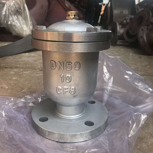 QB1不锈钢304单口自动快速排气阀P41X-10C双口复合型排气阀