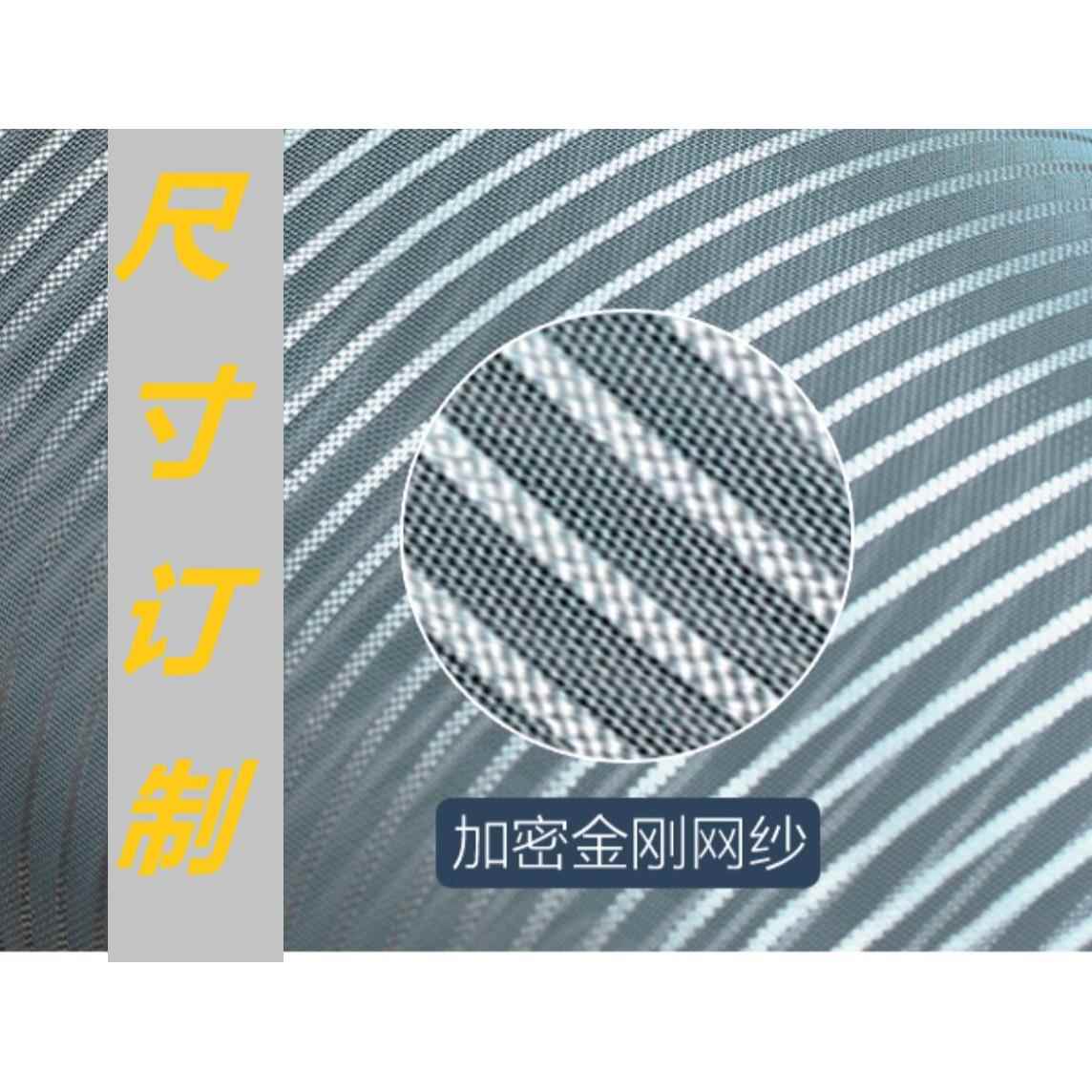 定制房车纱窗大通V80途睿欧新全顺特顺新世代V362防蚊门帘