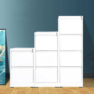 办公文件柜二三四斗卡箱档案柜挂捞快劳办公室铁皮资料储物柜矮柜