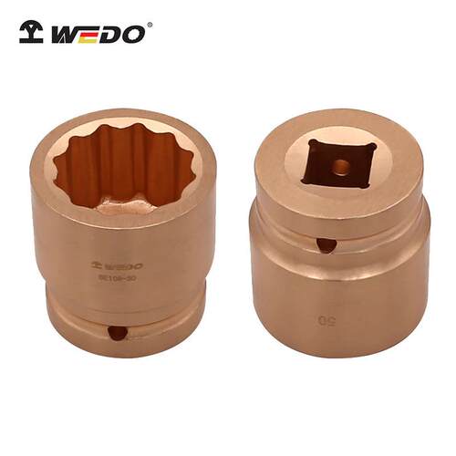 WEDO 维度 BE108 1寸防爆风动套筒 6角12角 公制 无火花工具