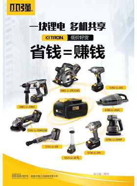 小强20V锂电充电式多功能角磨机抛光打磨切割机电动工具5581角向