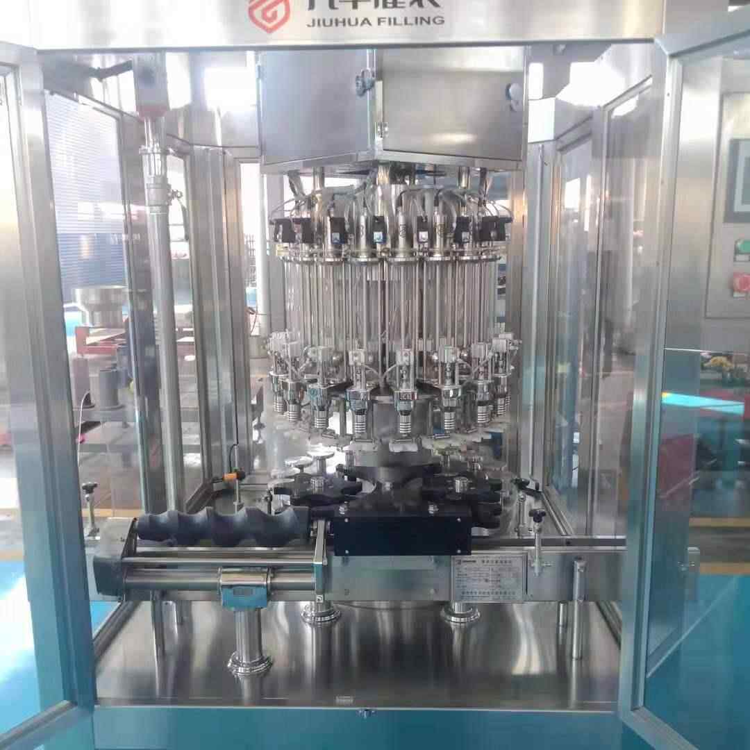 智能定量灌装机灌装设备流装水线体白灌生产线酒液灌装机酒水灌装