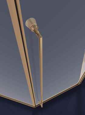 钻石节型淋浴房浴家用干分离隔室断玻璃门省72628湿空间玻璃静音