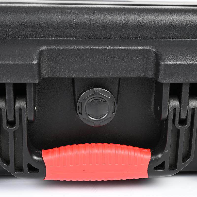 新款黑色密封防水箱手提加厚工具箱pp材质收纳箱防护安全手提箱