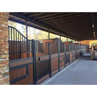 马场围栏定做马棚马房马厩圈养马匹场地农场牧场赛马用高矮马单间