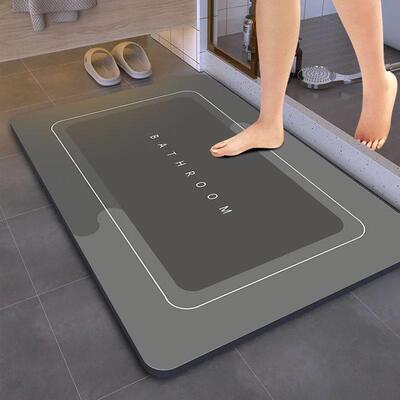 Super Absorbent Non-slip Bathroom Mat Toilet Anti-skid Batht