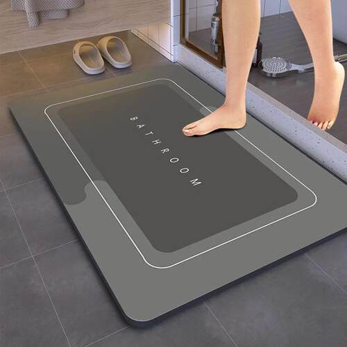 Super Absorbent Non-slip Bathroom Mat Toilet Anti-skid Batht