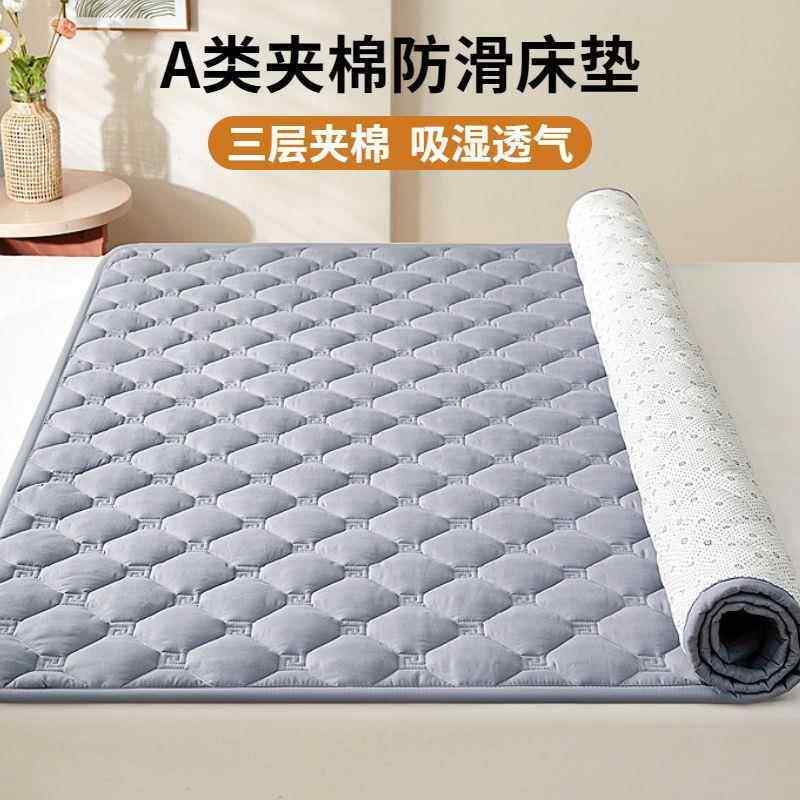 春夏薄款床垫软家垫用室卧防滑垫子子被褥铺底床褥垫查看详情席梦
