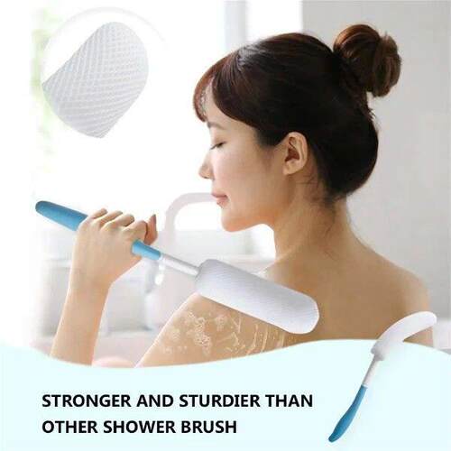 Shower Brush with Long Handle Enough Cleaning Back Bath