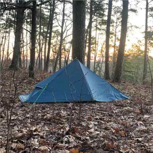 户外登山JZT003帐篷2尼0D龙涂硅包野外双层超轻背防水自行车金塔