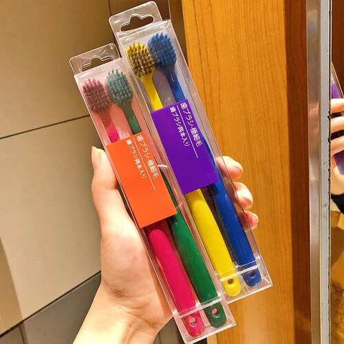 Korean Couples Toothbrush - Wide Head, Soft and Ultra-Fine B