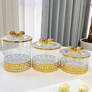 Plastic European-style canisters for storing mixed grains in