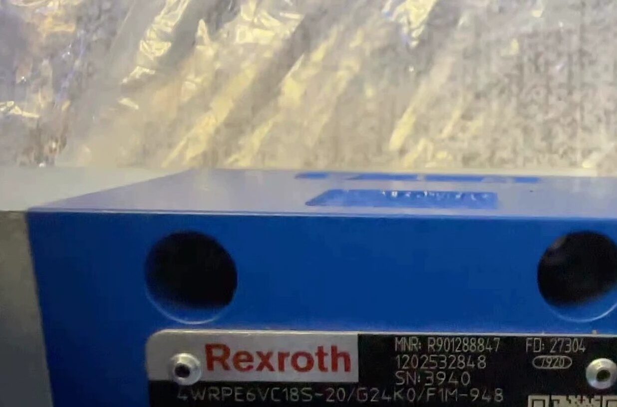 Rexroth力士乐比例阀，型号4WRPE6VC18S-20