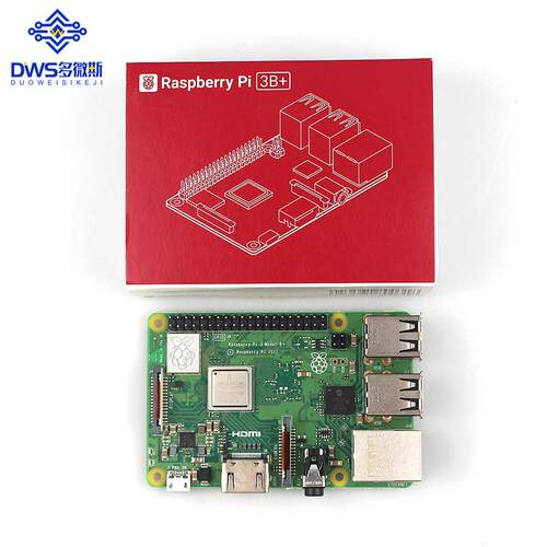 树莓派4代 树莓派4B Raspberry Pi 4B Model 3B+ 板载 3B/3B+/4B
