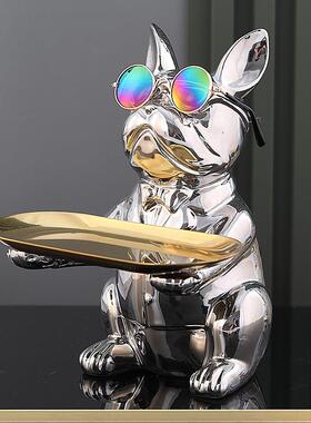 入件户门口放428TC钥匙收纳摆客厅柜玄关鹿鞋物搬装饰品乔迁礼电