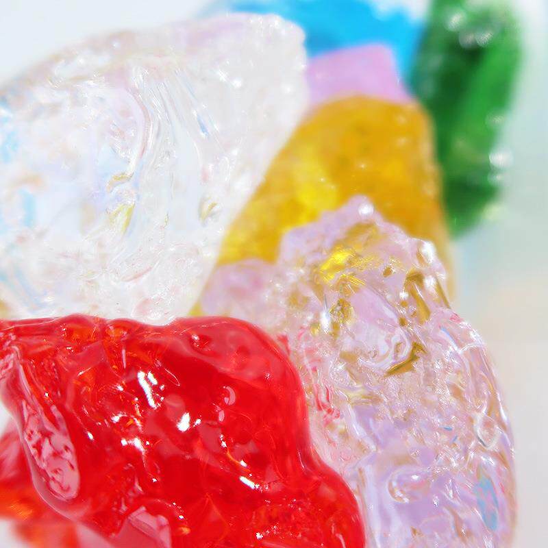 水晶蜡透明硬果冻蜡彩色软果冻蜡DIY手工香薰蜡烛材料创意分层杯