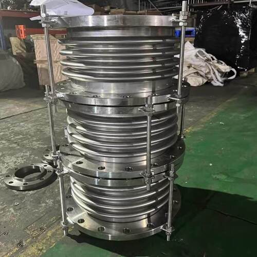 316L不锈钢补偿器真空杠杆管Dn50/100/200金属法兰伸缩接头
