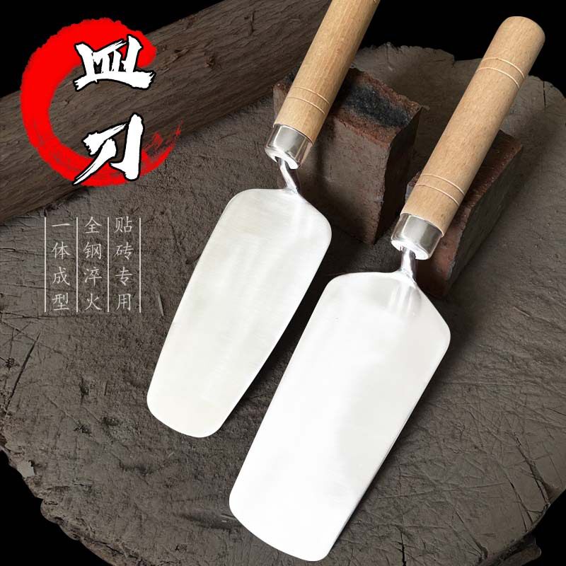 不锈钢贴砖瓦工焊接全套油灰刀