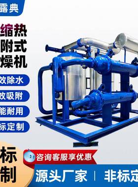 吸干机零耗气压缩热吸附复合再生式干燥空气净化过滤设备环保