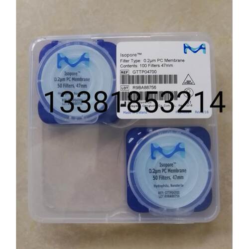 密理博47mm 0.2um过滤膜Millipore实验器材GTTP04700