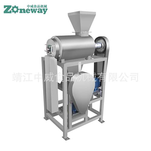 QZJ型桃子榨汁机 核果类去核压榨设备 水果去核榨汁一体机器