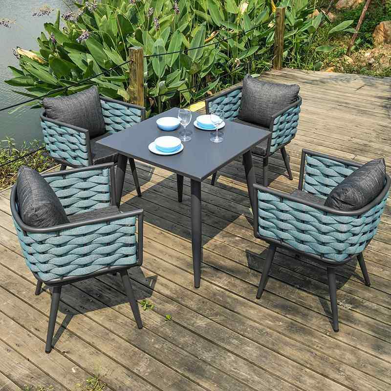 户外桌2米2.2米2.4米2.椅6米大桌休子酒店院花园闲庭无品牌/室外