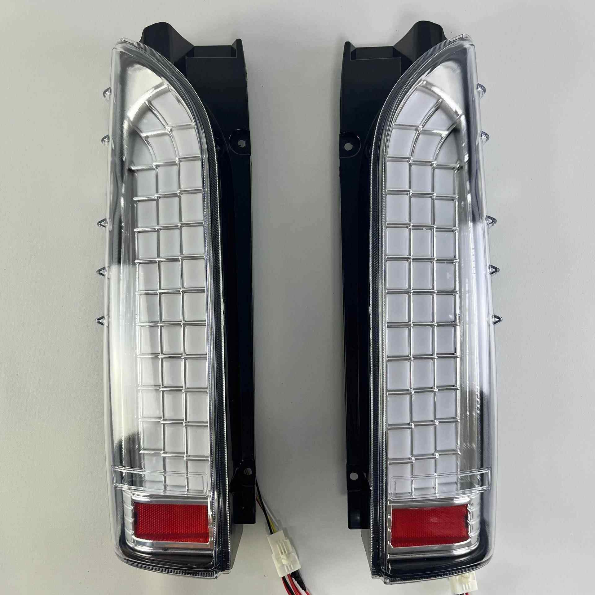 适用于丰田05-18款海狮hiace200系LED尾灯后杠倒车灯转向灯刹车灯