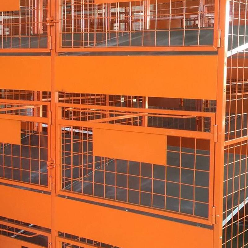 现珠货移式ONX九宫格集包笼快递安分拣架建包笼可可来图三角可协