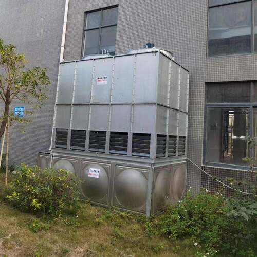 厂家直供冷却塔全钢冷却塔方形水塔闭式冷却塔冷水机组降温设备
