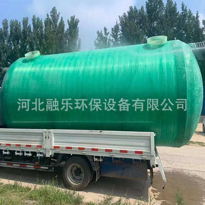 缠绕成品玻璃钢化粪池沉淀池消防蓄水池新农村改厕用2立方大容量