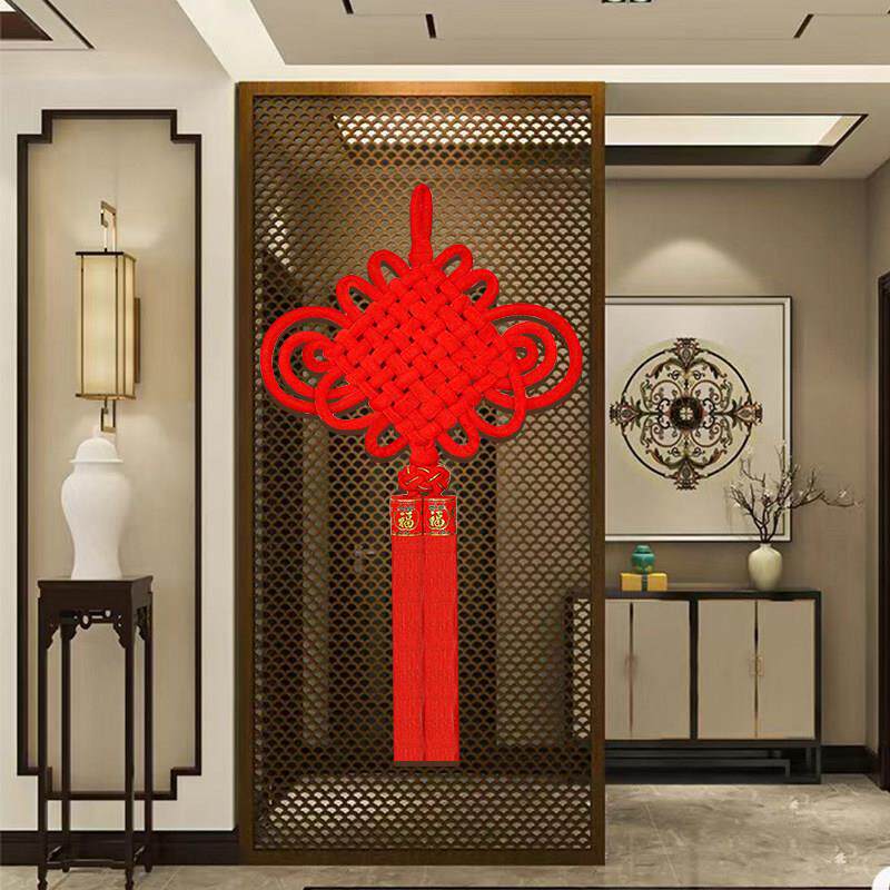 中国结挂饰镇宅乔迁之喜玄关装饰画 画2025客厅高档入户门新居挂