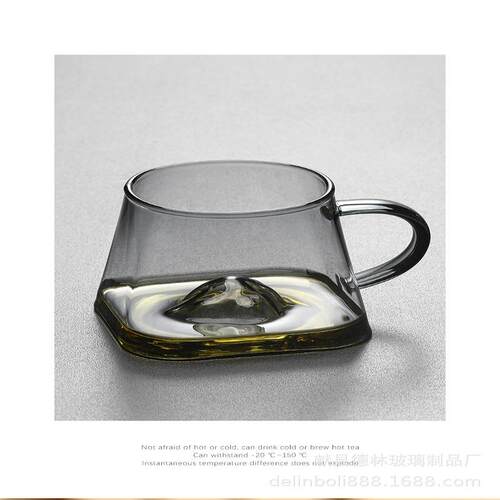 耐高温咖啡杯批发玻璃茶杯茶杯